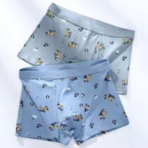 Boysunderwear for mens students trendy pure cotton flat corner 15-year-old boys four-corner 16-year-old teenage boys underwear