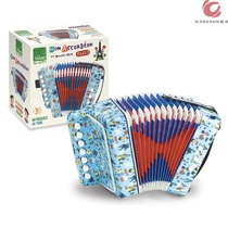 Accordion instrument Enlightenment puzzle mini beginner small girl student children simulation electronic toy pull