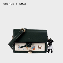 CRLMEN & KMAE premium bag female 2021 New Fashion shoulder bag small square bag texture shoulder niche