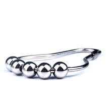 Cranes Toilet Ball Bearing Bath Curtain Hook Ring Stainless Steel Gourd Ring Five Baht Large Number Bath Curtain Hook Multifunction