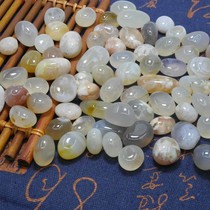 Colored agate natural cherry blossom agate gravel cherry blossom agate original stone ornaments fish tank landscaping small ore decoration