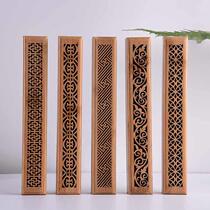 Nanzhu line incense box lying incense burner house Zen sandalwood bamboo tea ceremony hollow incense burner