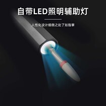 Grey nail Sander electric nail grinder pen type small electric unloading tool polishing and removing dead skin