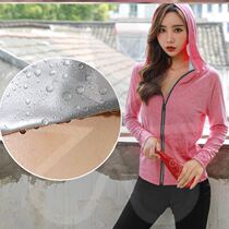 Sweat clothing weight loss meter fat burning womens yoga clothing gym running sports suit breathable tight elastic quick-drying clothes
