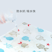 Urine-insulating cushion baby washable waterproof pure cotton breathable summer large size Childrens breathable type Pee Mattress Kindergarten