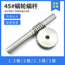 Reducer worm gear 1 5 Mold 2 Mold 2 5 mold 3 mold 4 mold 4 mold 45 steel turbine worm support customization