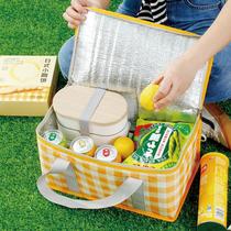 Outdoor Camping Picnic Bag Imitation Water Large Capacity Containing Carry-on Casual Lunchbox Bag Large Number Lunch Box Bag Insulation Bag