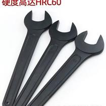 Heavy Single Head Opening Wrench High Carbon Steel 46mm Large Number Nerd Hair Black Wrench Fork Plate Bracelet Special Wrench