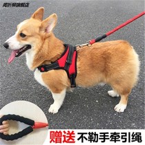 Dog Rope Dog Traction Rope Vest Style Walking Dog Rope Teddy Fou Kokie Medium-sized Dog Small Dog Large Chest Harness