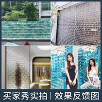 Screen Toilet Support Customized Crystal Glass Brick Super White Hollow Xuanguan Screen Hot Melt Home Dress Bar Background