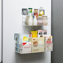 Home wrought iron wall hanging storage basket non-perforated student dormitory artifact storage basket bedside hanging basket storage basket j