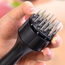 304 Stainless Steel Steak Beat Tool Pine Pork Needle Hammer Beat Home Baking Hole Broken Tendon Buckle Meat Picking Artifact