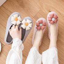 Moon Shoes Summer Thin bag heel postpartum spring autumn soft bottom breathable non-slip July 8 Summer pregnant woman Maternity slippers