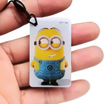 Door Forbidden Card Drip rubber card Custom Repeatedly Erasable write UID T5577 replicable dual-frequency composite IC ID two-in-one