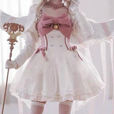 taobao agent Cute dress, Lolita style, high waist, Lolita Jsk