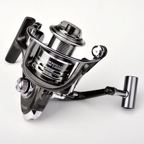 No Gap Fishing Wheels All-metal Rocker Fish Wire Wheel Sea Pole Wheels Fish Wheels Sea Rod Spinning Wheel Road Subwheel Iso Pole