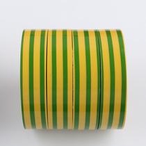 Ground Wire Bicolor Fabric Yellow Green Electric Tape Adhesive Tape Electrics Insulation 1 Roll Waterproof Power PVC ID