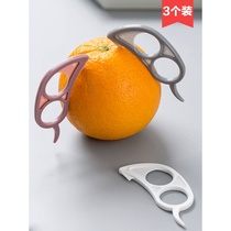 Cartoon Ring Orange Opener Peeling Grapefruit Pomegranate Grilling Orange Tool Creative Fruit Peeler Pulling Orange Artifact