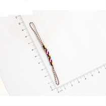 Braided double-headed rope mobile phone rope mobile phone chain lanyard diy pendant rope mobile phone pendant accessories red yellow female