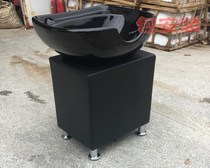 Bag Mounted Sitting Type Washing Head Bed Hair Salon Hairdresse Shop Ceramic Plastic Wash Head Basin Bed Flush Pool Beauty Salon Brief