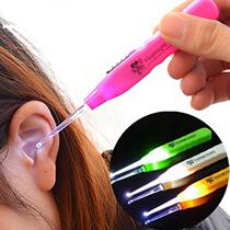 (3 5pcs) Creative Safety Luminous Ear Spoon Ear Picking Ear Picker Plastic Infant Baby Ear Picking