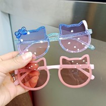 Children Sunglasses Girl Sunglasses Toys Children Sunscreen Summer Girl Glasses Tide Fashion Baby Without Hurting Eyes
