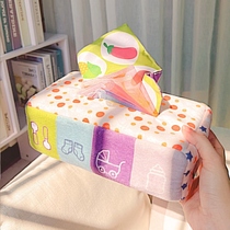 Cloth book early education baby cant tear cant rotten can bite hand tear book 6 months baby toy cognitive puzzle 4 sound paper gift box
