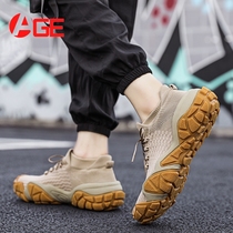 AGE hiking shoes lightweight breathable mountain climbing mens outdoor wear-resistant non-slip mesh sports hiking shoes womens hiking shoes