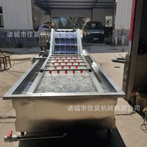 Pepper washing machine Vegetable bubble spray washing machine Chinese herbal medicine seafood washing machine Vegetable washing machine
