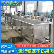 Ancient Fields Silver Ear Cleaner Cabbage Turn Wave Type Bubble Cleaner Commercial Stainless Steel Agaric Blanching Machine