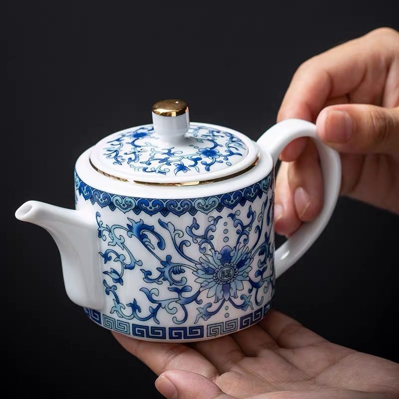 青花缠枝莲茶壶-青花缠枝莲茶壶促销价格、青花缠枝莲茶壶品牌- 淘宝