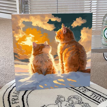 画画填色diy猫-画画填色diy猫促销价格、画画填色diy猫品牌- 淘宝