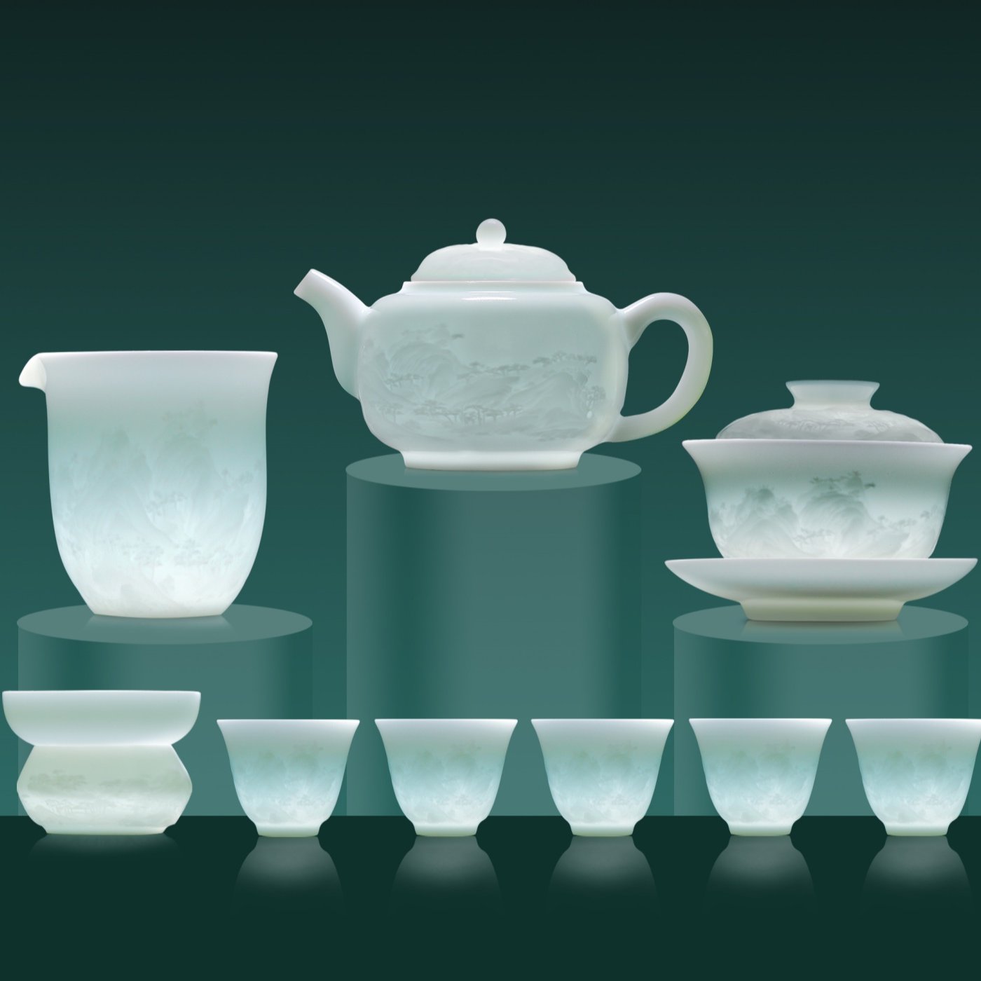 中国宋代青瓷盖碗，茶器。 宋风青瓷茶具套装-宋风青瓷茶具套装促销价格、宋风青瓷茶具套装品牌- 淘宝