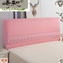 Qiwei soft bag pastoral style 1 meter 5 bedside pink fashion purple childrens room pink simple universal Korean version