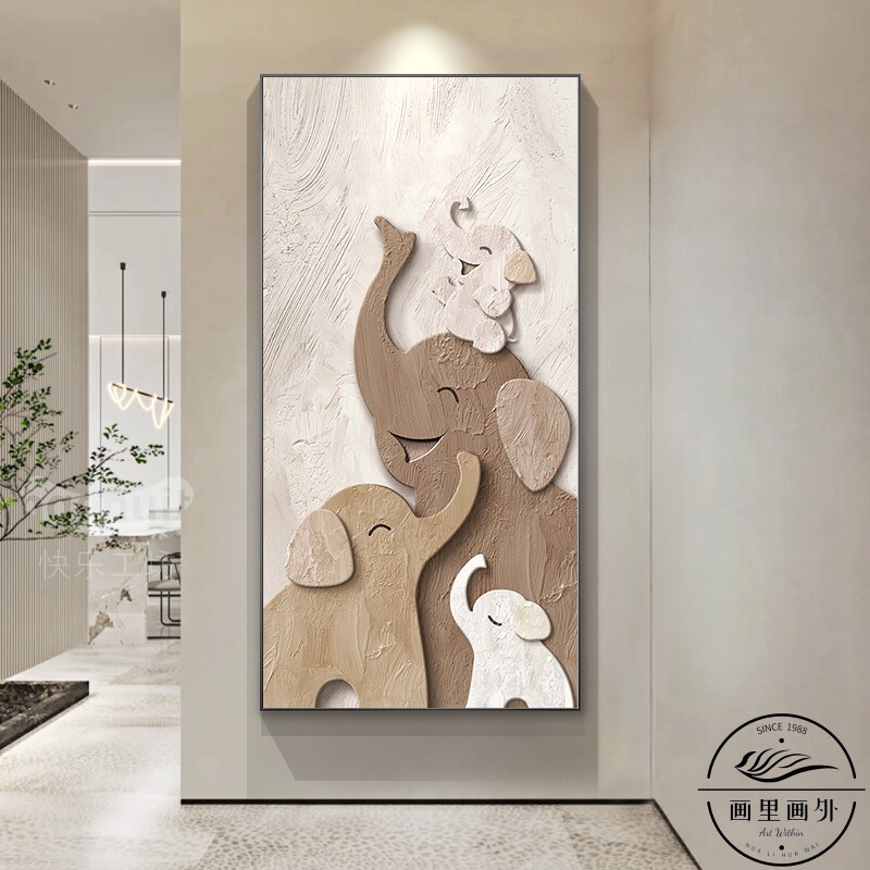新品·縁起象、壁画、背景、掛画 大象壁画挂画-大象壁画挂画促销价格、大象壁画挂画品牌- 淘宝