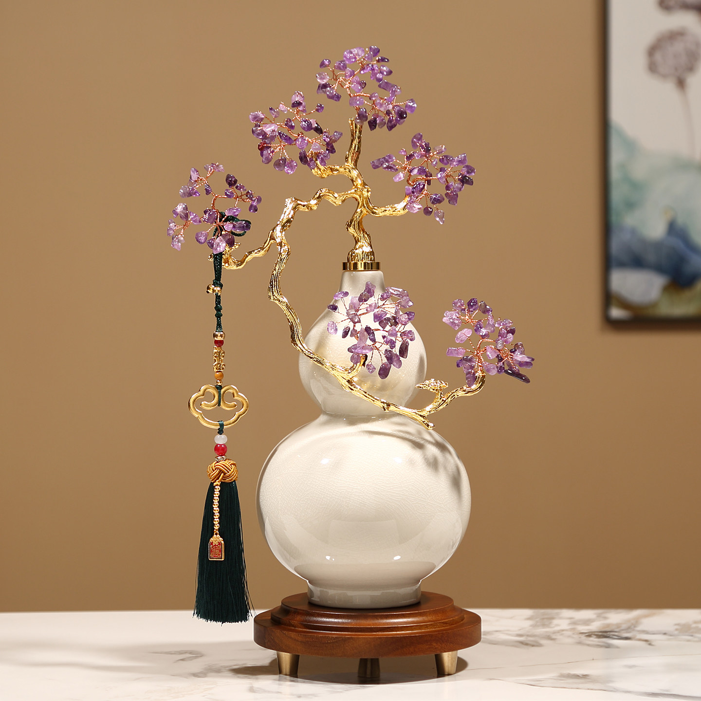 紫水晶葫芦招财摆件-紫水晶葫芦招财摆件促销价格、紫水晶葫芦招财摆件