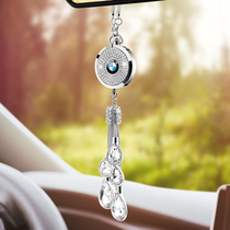 Car perfume pendant in car Car Hanging Ornament Pendulum hanging ornament upscale Goddess Crystal Pendant Rearview Mirror