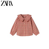 ZARA new baby girl baby bib collar collar shirt 03336101615