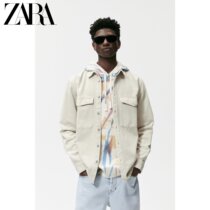 ZARA autumn new mens loose denim shirt jacket jacket coat 07446350752