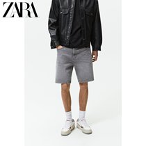 ZARA Summer mens clothing Basic Jeans Casual Shorts 0108435802