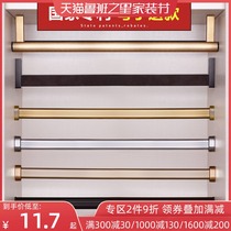 Painted wardrobe hanging rod round tube round top suit wardrobe crossbar flange hardware fittings cloakroom clothes in the cloakroom