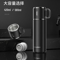 Simple large capacity thermos cup 316 stainless steel portable water Cup car outdoor office home sports drinking kettle