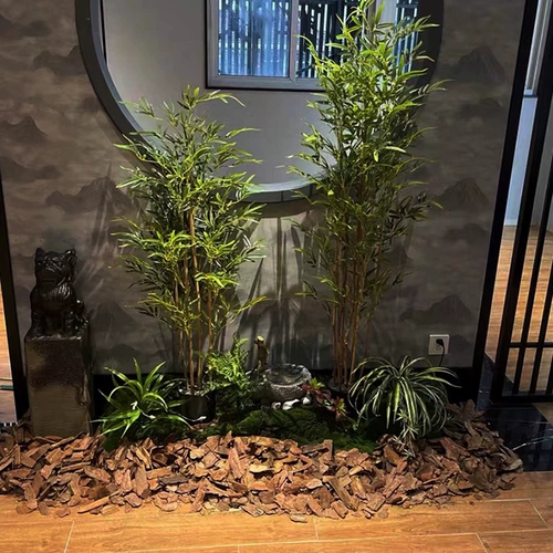 Симуляция бамбука декоративная гостиная чайная комната посвященная новая китайская фальшивая бамбуковая симуляция