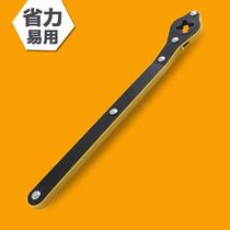 Jack universal car 2 tons on-board tool scissors double-tooth daughter tire change labor-saving wrench set horizontal 3 tons