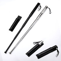 Thickened alloy steel strong solid resistant to hitting dogs hitting sticks self-defense three-section throwing sticks car supplies legal self-defense weapons