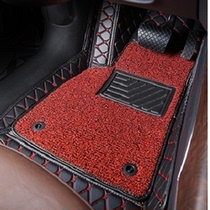 Main driving single-piece double-layer full-enclosed car foot pad dedicated to driving position Single foot pad main driving
