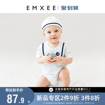 (new product) Kidman Xi New Born Baby Boy Clothes Spring Summer Childrens Palate Clothes Baby Bag Fart Lingerie Pyjamas