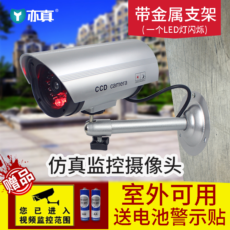 Simulated Camera False Monitor Camera Simulated Monitor False Camera Probe Model with Lantern Gun Outdoor
