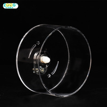 Acrylic running wheel hamster transparent treadmill pet wheel squirrel chinchilla hedgehog honey bag glider pet toy