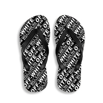 off Tide brand industrial wind twill English beach slippers Flip-flops swimming travel shopping leisurely lovers